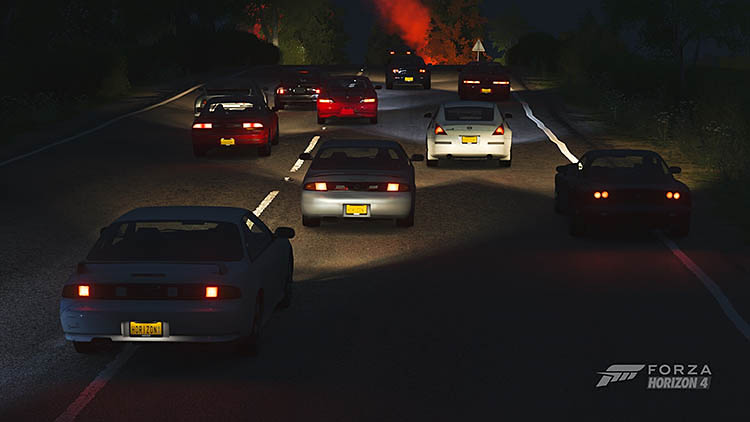 Ultimate Forza Horizon 4 Mods Guide - Image forza horizon 4 night touge jdm street scene