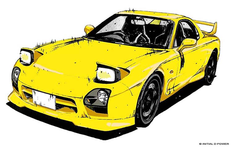 Initial D RX7 - Everything You Need To Know - Image keisuke takahashi rx7 fd