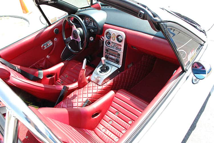 Ultimate Miata Shift Knob Guide - Image miata red leather interior