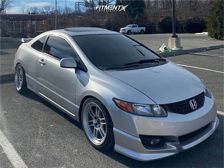 Ultimate VTEC Solenoid Guide - Image 2007 civic honda si d2 racing coilovers enkei rpf1 gunmetal