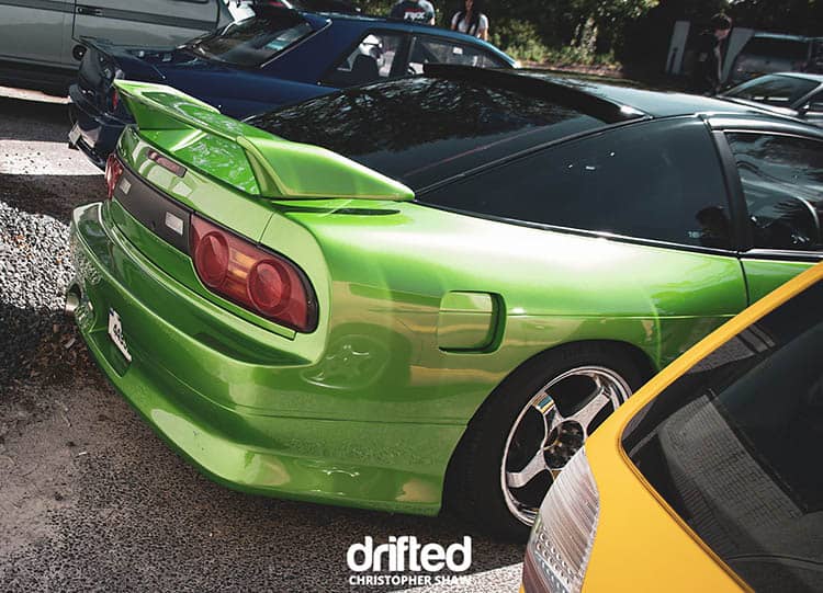 LetstanceUK - Coffee Club #2 - Image green nissan silvia s13 180sx 240sx stance letstance uk