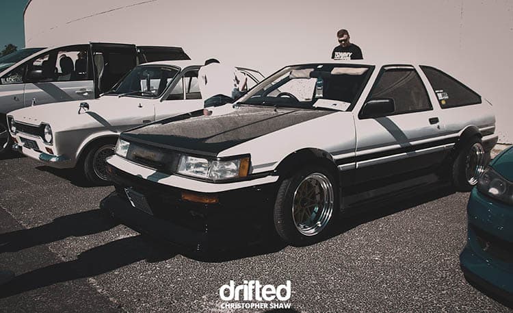 LetstanceUK - Coffee Club #2 - Image toyota corolla ae86 hachiroku jdm tsuchiya stance letstance uk