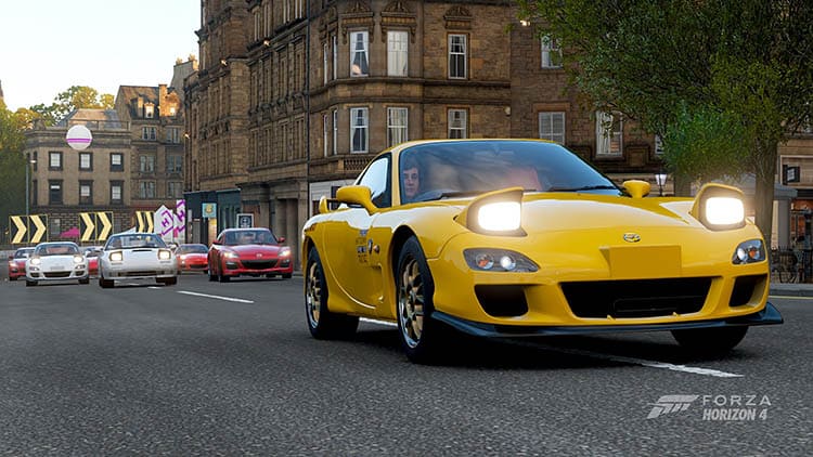 Ultimate Forza Horizon 4 Auction House Guide - Image yellow mazda rx7 fd rotary power rx8 fc