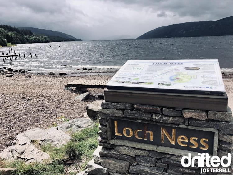 Banzai Rally: North Coast 500 - Image loch ness badge