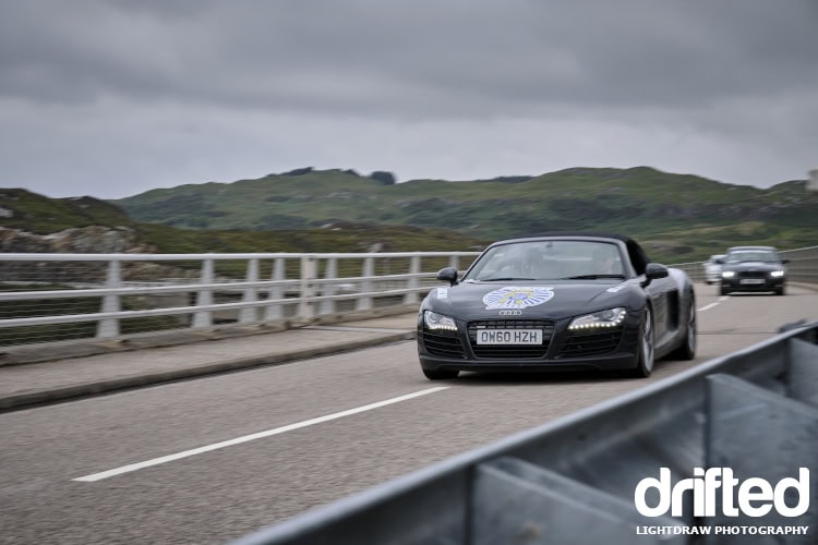 Banzai Rally: North Coast 500 - Image audi r8 spyder driveby