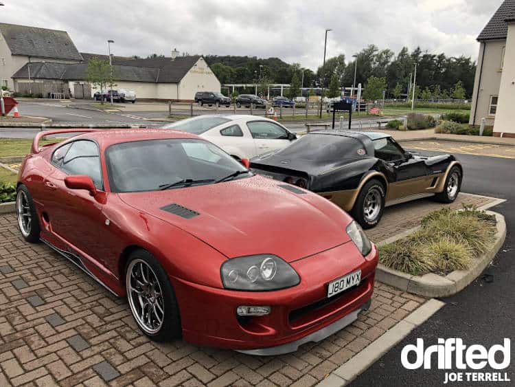 Banzai Rally: North Coast 500 - Image v8 supra parked