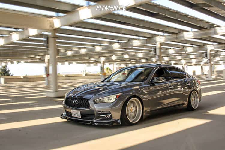 Ultimate Infiniti Q50 Coilover Guide - Image infiniti premium bc racing esr cs15 silver