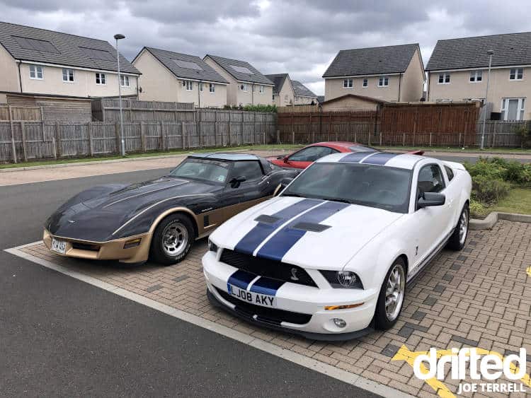 Banzai Rally: North Coast 500 - Image shelby gt500 parked