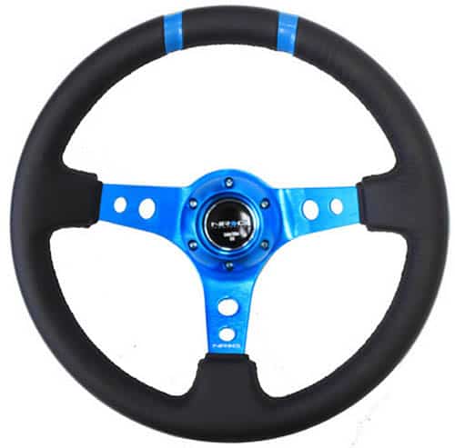 sport limited edition blue 350mm deep dish