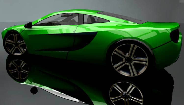 Ultimate Madalin Stunt Cars 3 Car List - Image car 10 green mclaren