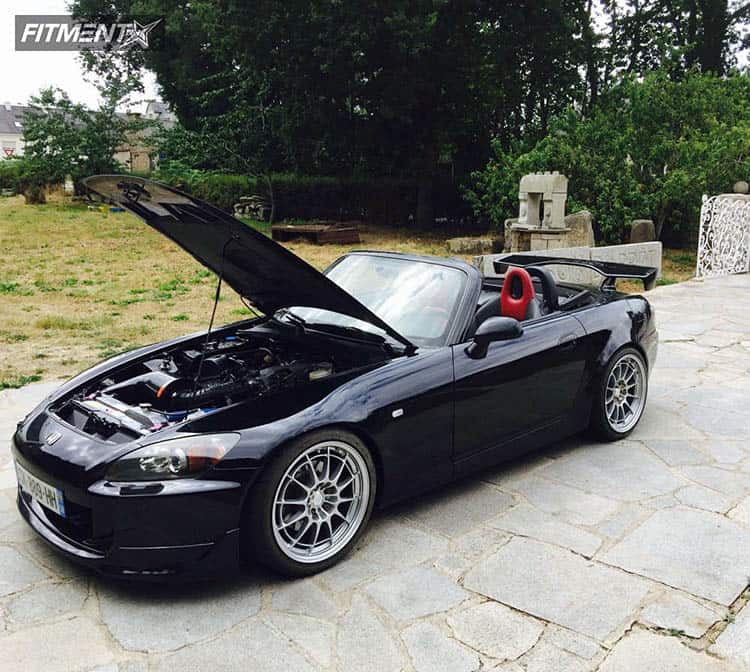 Ultimate Honda F20C Engine Guide - Image s2000 2001 honda bc racing coilovers enkei nt03 silver