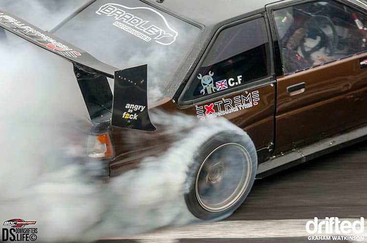 How To Remove Window Tint - The Ultimate Guide - Image toyota corolla ae86 drift smoke drifting close up