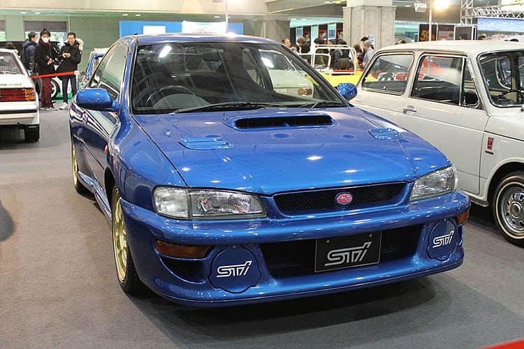 The 17 Best Japanese Sports Cars Of All Time - Image subaru impreza 22b
