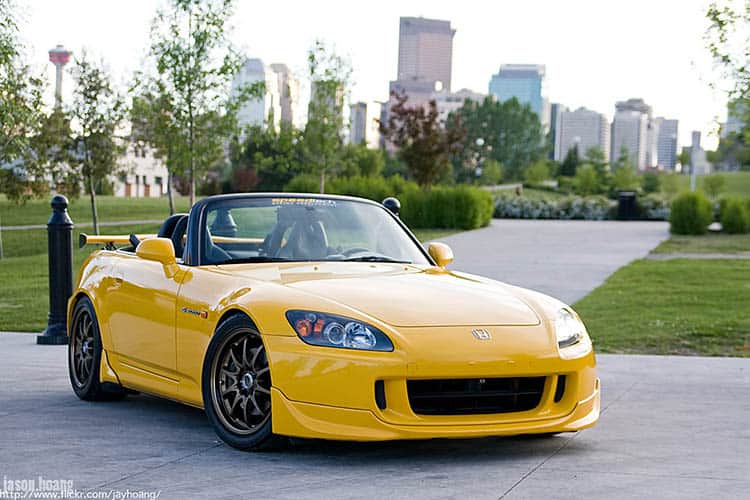 The 17 Best Japanese Sports Cars Of All Time - Image yellow honda s2000