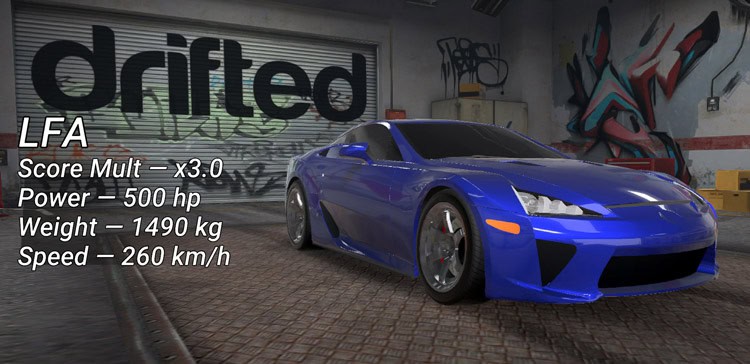 Introducing: Drift Hunters MAX - Image lexus lfa