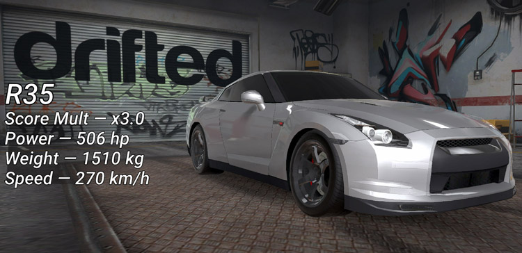 Introducing: Drift Hunters MAX - Image nissan r35 gtr