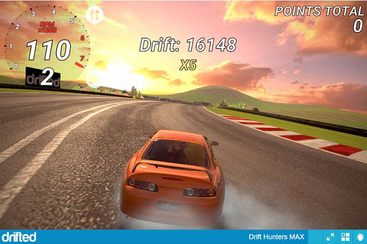 Earn Money Fast In Drift Hunters MAX - Image toyota supra countryside