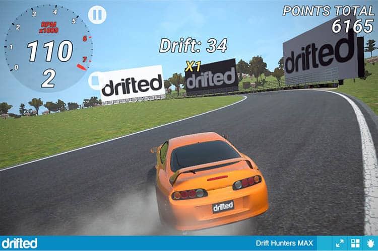 Earn Money Fast In Drift Hunters MAX - Image toyota supra tyshen