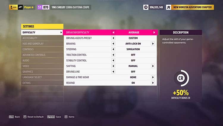 Ultimate Forza Horizon 5 Drift Tune Guide - Image driving assists