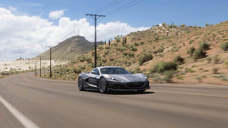 The 14 Fastest Drag Cars In Forza Horizon 5 - Image rimac concept two