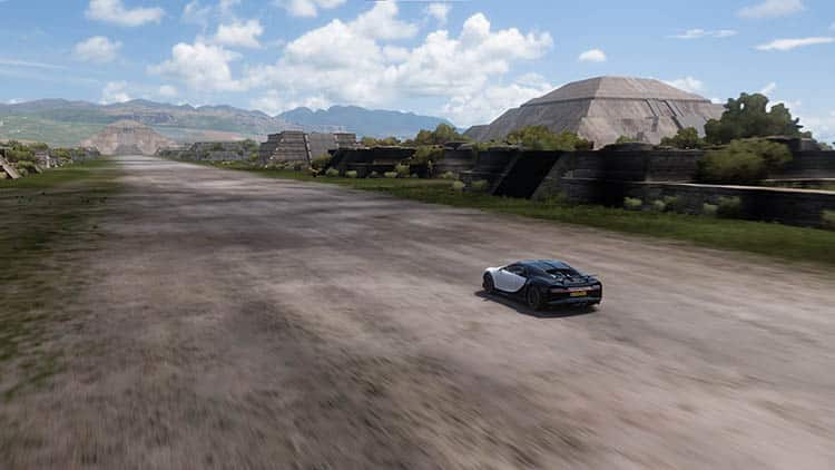 The 14 Fastest Drag Cars In Forza Horizon 5 - Image teotihuacan drag strip pov