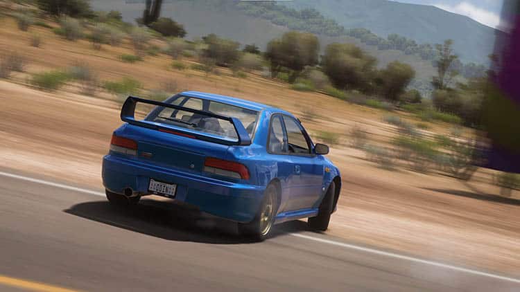 Is Forza Horizon 5 Cross Platform? - Image subaru impreza wrx sti 22b
