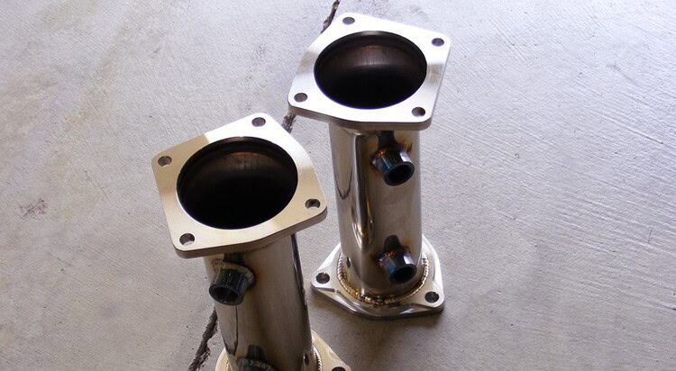 What Are Test Pipes, And How Do They Work? - Image homemade tig welded test pipes