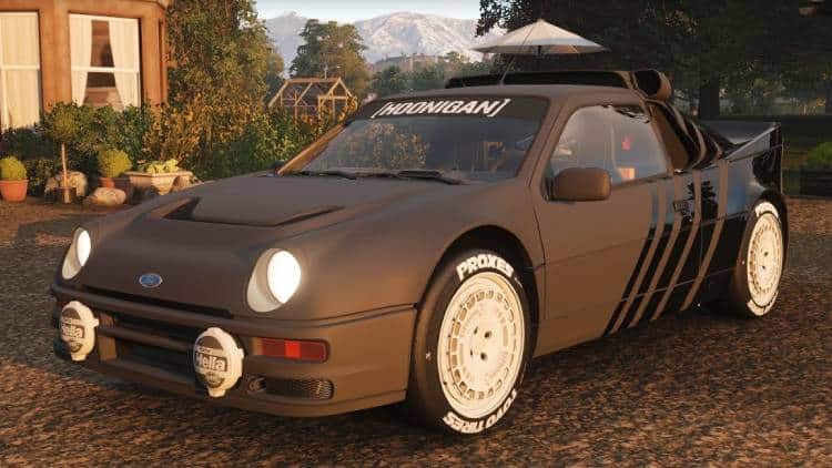 The Best Rally Cars In Forza Horizon 5 - Image hoonigan ford rs200 evolution best rally car forza horizon 5