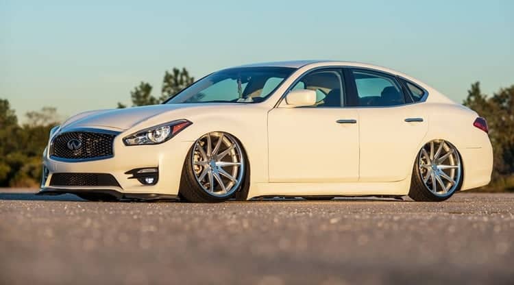 Infiniti Q50 vs Q70 - How Do They Compare? - Image q70 white slammed infiniti q50 vs q70