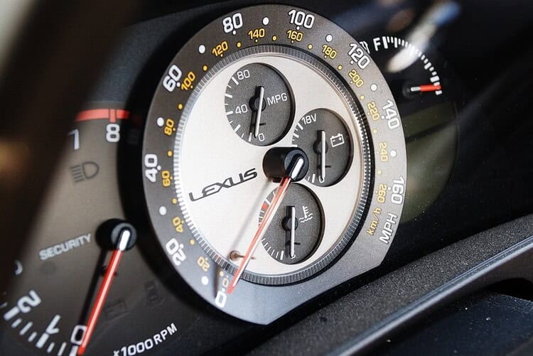 IS300 Wagon - 2JZ-Powered Family Fun - Image speedometer cluster is300 wagon