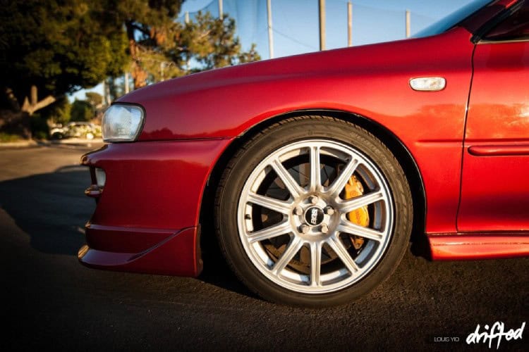 FEATURE: The Perfect Understated GC8 2.5RS? - Image wheel brakes detail subaru gc8 feature