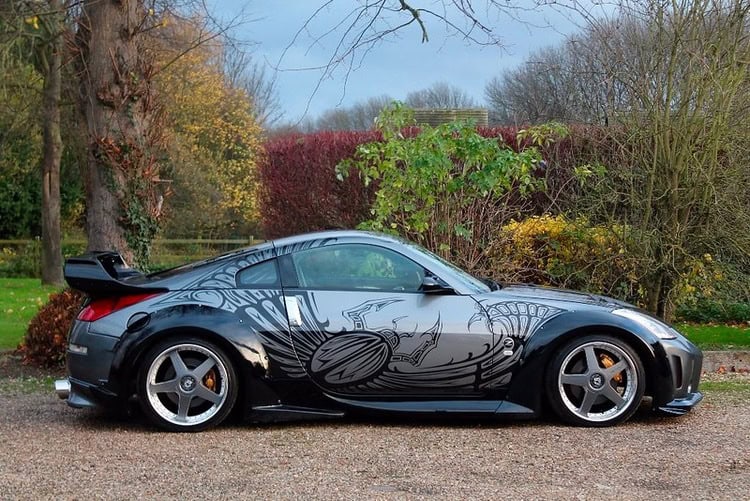 Spotlight: Exploring the Tokyo Drift 350Z - Image side view tokyo drift 350z