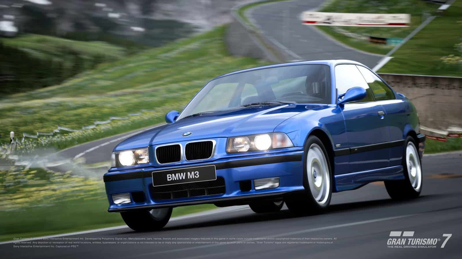 Why Drift Fans Are Hyped For The New Gran Turismo 7 Update - Image bmw e36 m3 gt7 update