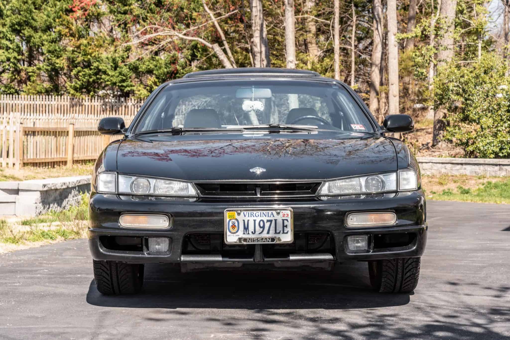 Stock 240SX Sells For $31k After 26 Years And 119K Miles - Image front end 1997 nissan 240sx sells for 31k