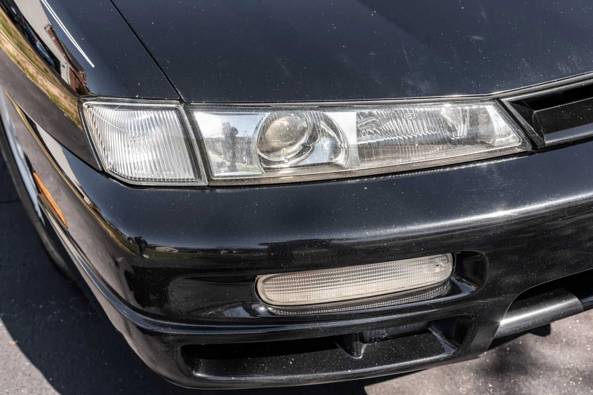 Stock 240SX Sells For $31k After 26 Years And 119K Miles - Image front headlight bumper 1997 nissan 240sx sells for 31k