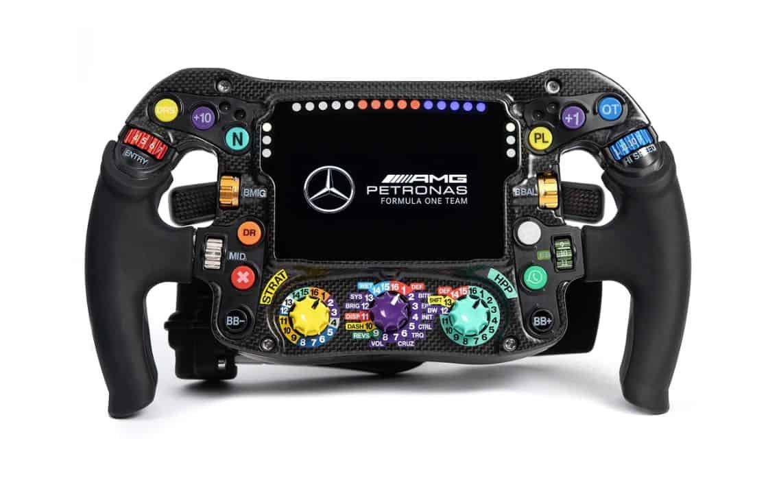 5 Drift Cars That Are Cheaper Than This Sim Racing Wheel - Image mercedes amg racing sim wheel