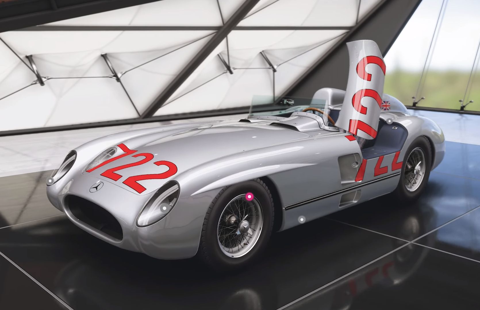 The Most Expensive Car In Forza Horizon 5 - Image mercedes benz 300 slr gullwing most expensive car in forza horizon 5