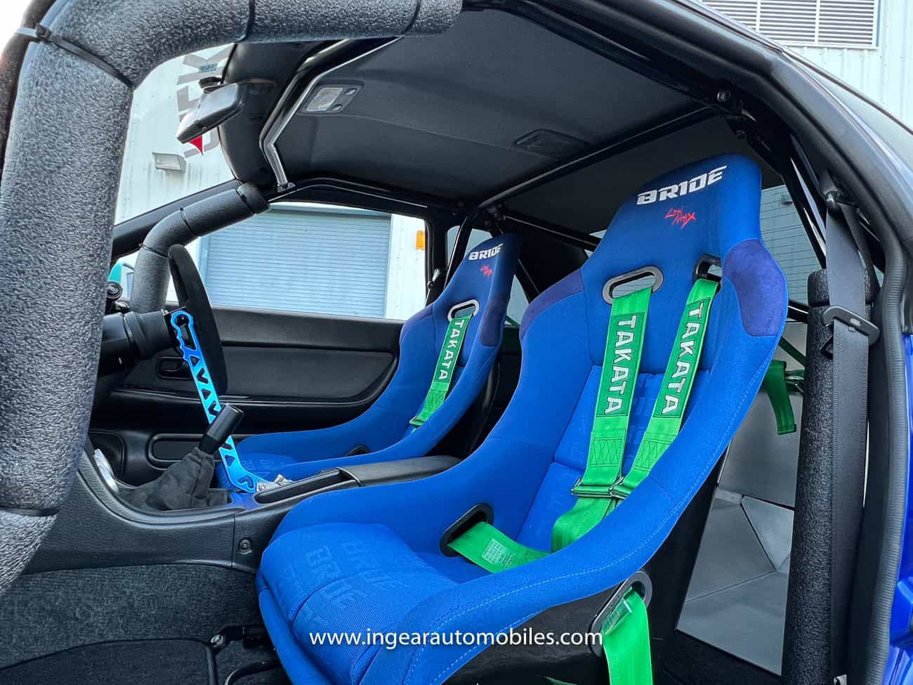 Spotlight: Street-Legal Falken Group A GT-R - Image street legal r32 gtr group a falken replica bride takata harnesses