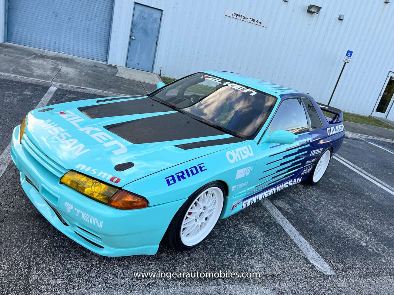 Spotlight: Street-Legal Falken Group A GT-R - Image street legal r32 gtr group a falken replica front