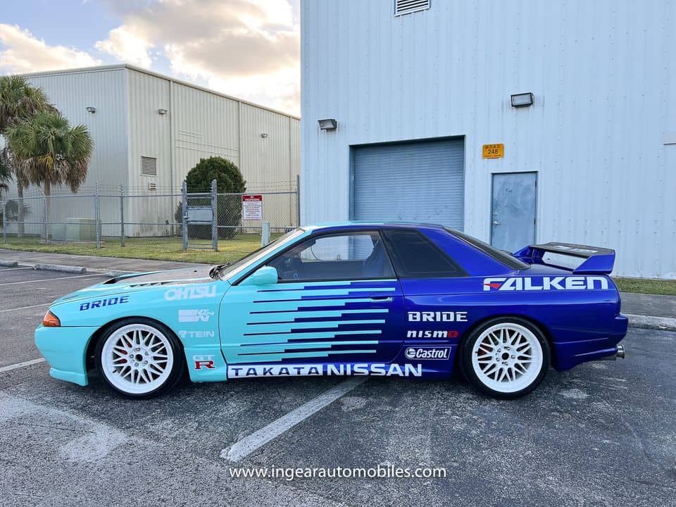 Spotlight: Street-Legal Falken Group A GT-R - Image street legal r32 gtr group a falken replica side