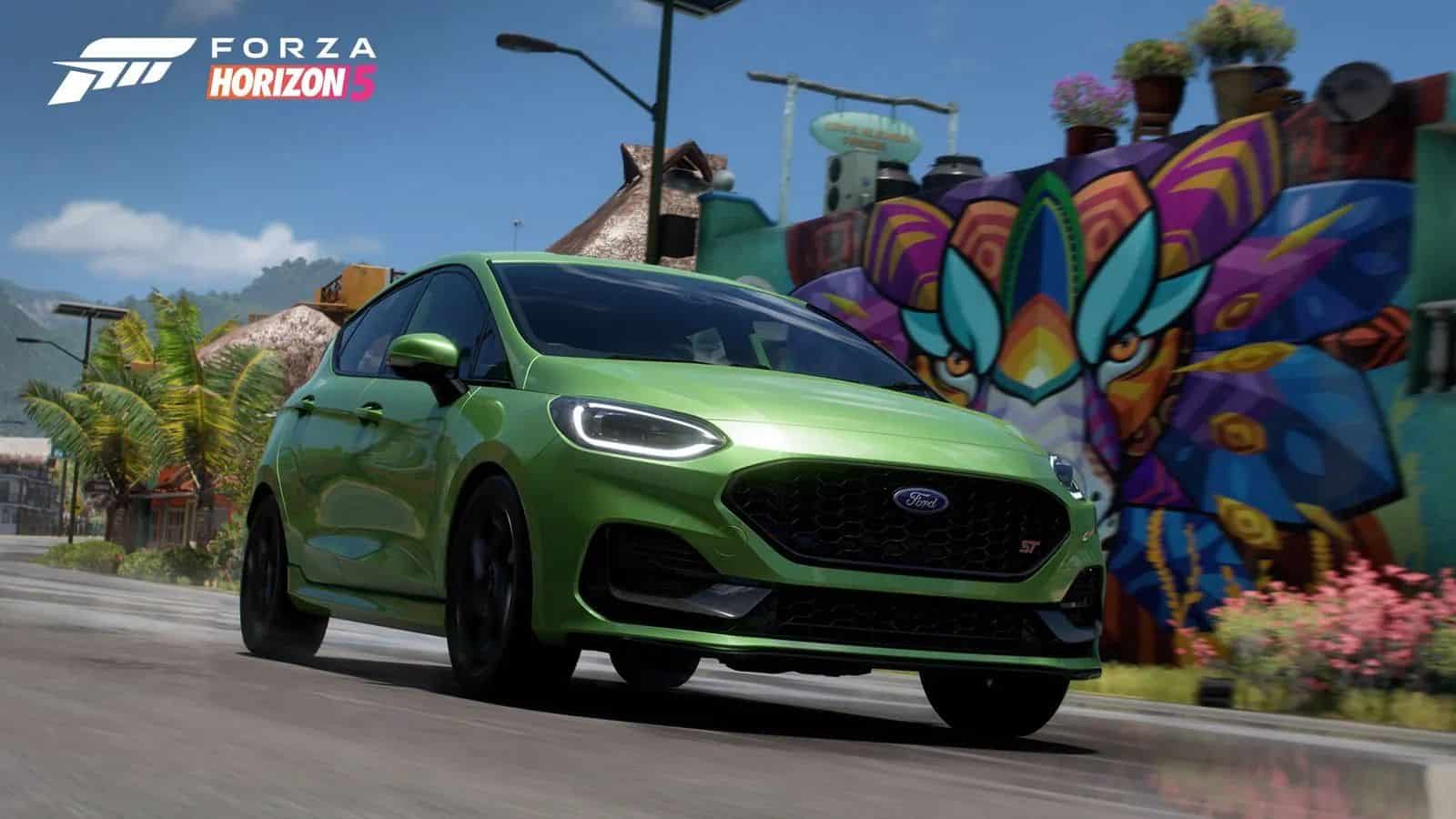 Latest Horizon 5 Update Brings "High Performance Dailies" - Image ford fiesta st front forza horizon 5 high performance dailies update