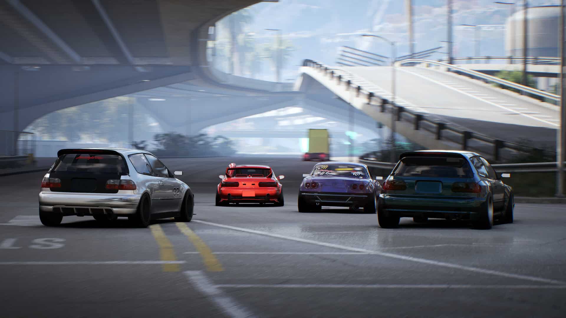 CarX Street Announced For PC - Arriving This Month - Image streets toyota mr2 civic miata mx5 eunos carx street pc announcement arriving this month