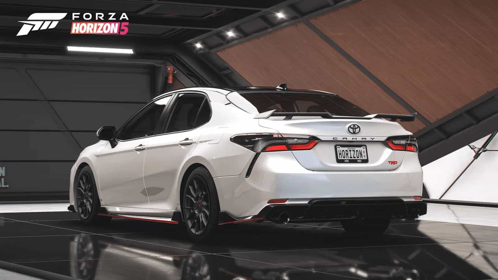 Latest Horizon 5 Update Brings "High Performance Dailies" - Image toyota camry trd rear forza horizo 5 high performance dailies update