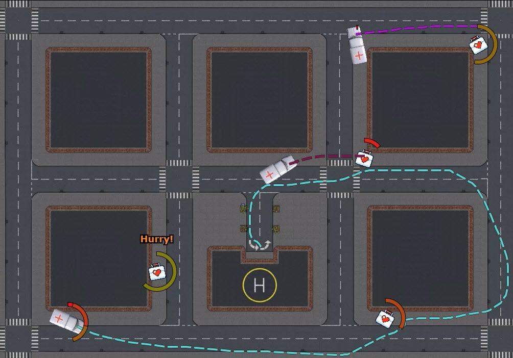 Rescue Rush - Image how to play rescue rush