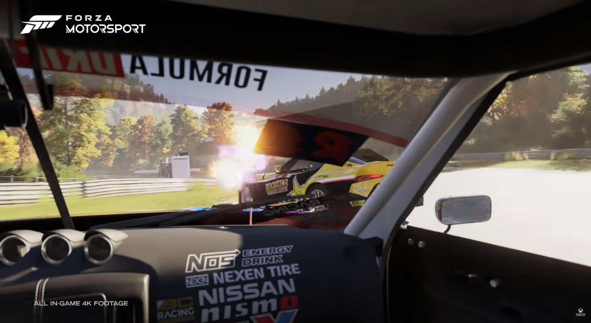 chris forsberg in car fredric aasbo chase forza motorsport drift mode