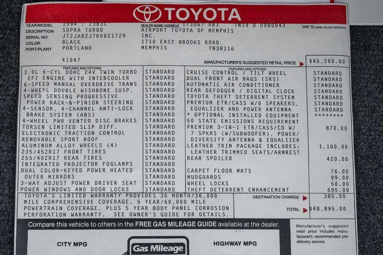 sales-receipt-mk4-will-mkiv-toyota-supra-prices-continue-skyrocketing sales receipt mk4 will mkiv toyota supra prices continue skyrocketing