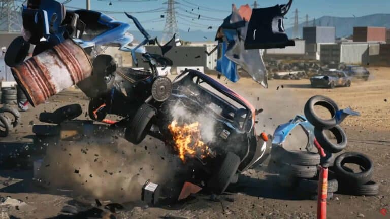 Wreckfest 2 – Latest News And Full Release Date - Image engine fire flames wreckfest 2