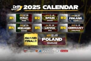 Drift Masters 2025 Calendar - Events & Dates - Image 10