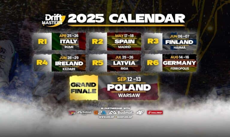 Drift Masters 2025 Calendar - Events & Dates - Image 8