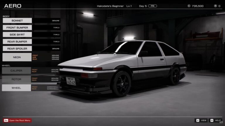 Leaked Tokyo Xtreme Racer Video Has Us Even More Excited - Image aero tuning options upgrades tokyo xtreme racer ae86 trueno